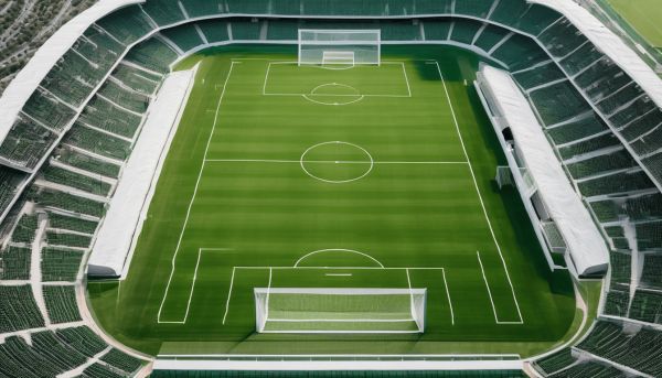 Largeur terrain de foot : dimensions officielles et recommandations